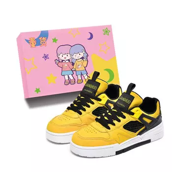 Кроссовки Quantity LIANGHUO Skateboarding Shoes Unisex Low-top, цвет Electric mother yellow