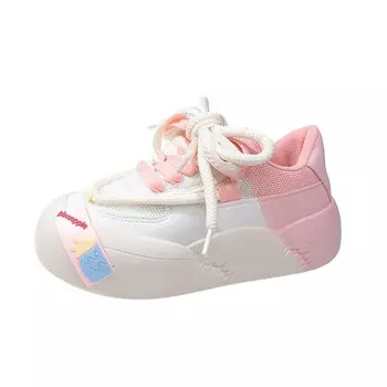 Кроссовки Quantity LIANGHUO Skateboarding Shoes Women's Low-top, розовый