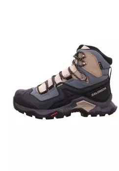 Кроссовки Quest Element GTX, дышащие, водонепроницаемые, женские salomon, цвет Ebony Rainy Stormy