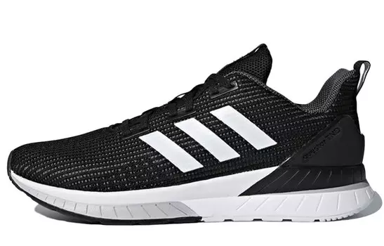 Кроссовки Questar мужские с низким верхом, черные/белые Adidas Neo