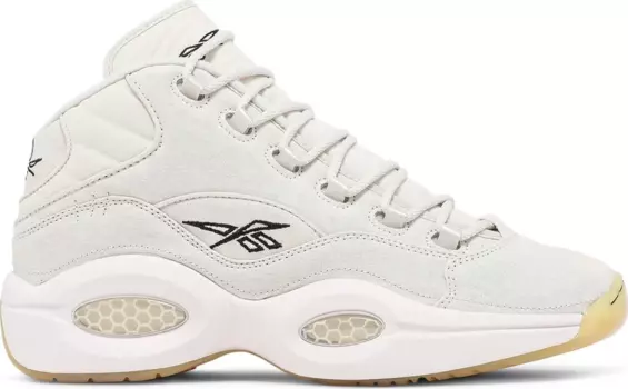 Кроссовки question mid 'boktober' Reebok, белый