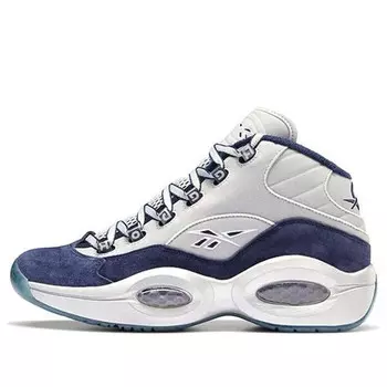 Кроссовки question mid 'dallas cowboys' Reebok, серый