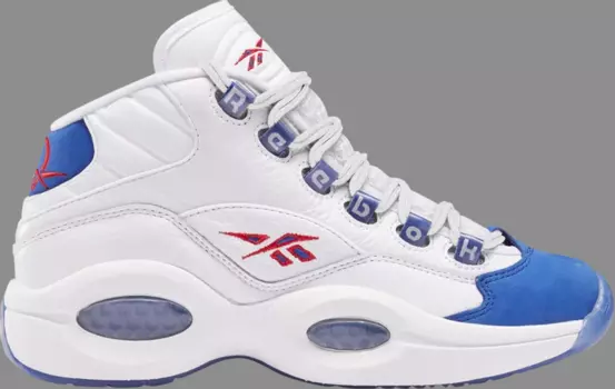 Кроссовки question mid j 'double cross' Reebok, белый