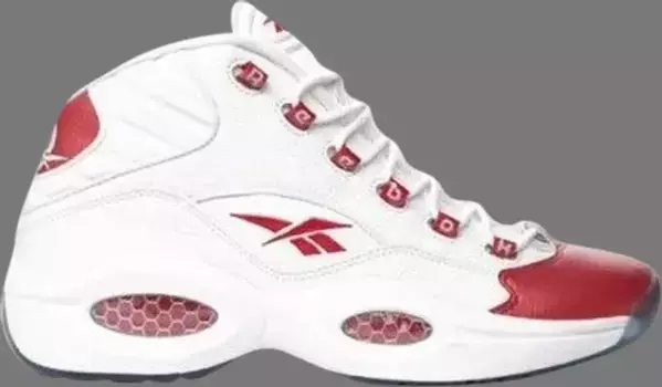 Кроссовки question mid 'pearlized red toe' 1996 Reebok, красный