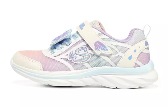 Кроссовки Quick Kicks Kids Lifestyle GS Low-top белые/цветные Skechers