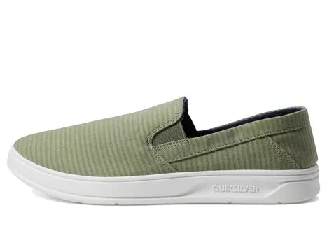Кроссовки Quiksilver Harbor Wharf Slip-On, зеленый