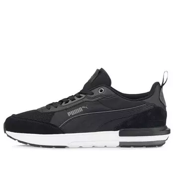 Кроссовки r22 'black dark shadow' Puma, черный