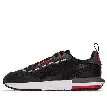 Кроссовки r22 'signature - black high risk red' Puma, черный