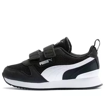 Кроссовки r78 'black white' Puma, черный