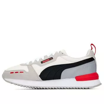 Кроссовки r78 mesh 'vaporous grey high risk red' Puma, серый