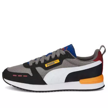 Кроссовки r78 'steel grey black' Puma, серый