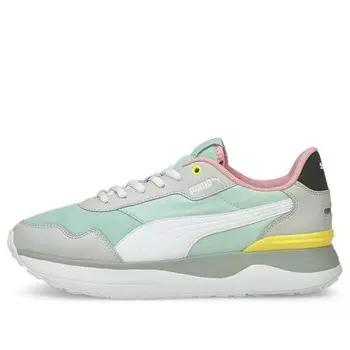 Кроссовки r78 voyage 'gray green pink' Puma, серый
