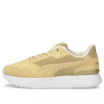 Кроссовки r78 voyage running shoes white Puma, бежевый