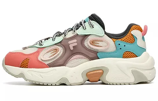 Кроссовки Raccoon Chunky женские с низким верхом Birch Palm/Ma Yingdan Fila Fusion