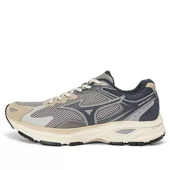 Кроссовки racer s 'grey beige' Mizuno, серый