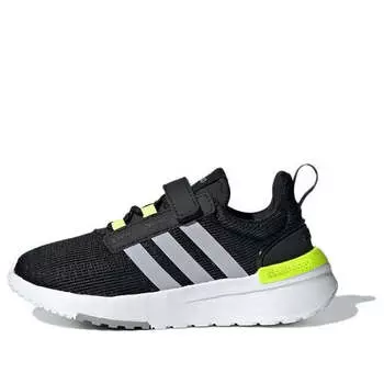 Кроссовки racer tr21 'black solar yellow' Adidas, черный