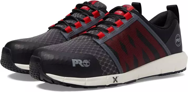 Кроссовки Radius Composite Safety Toe Timberland PRO, цвет Grey/Red