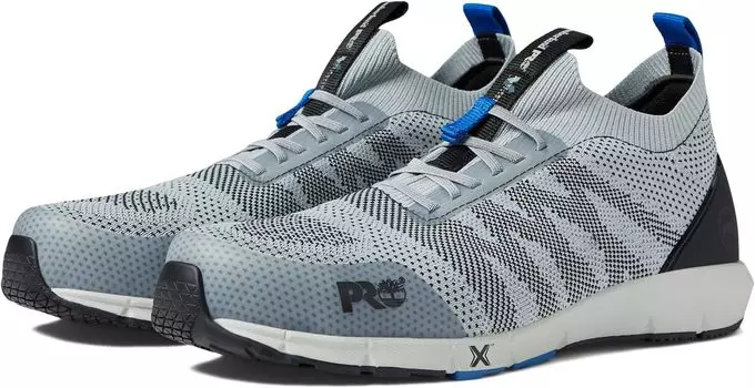 Кроссовки Radius Knit Composite Safety Toe Timberland PRO, цвет Grey/Blue