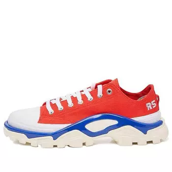 Кроссовки raf simons x detroit runner 'red' Adidas, красный