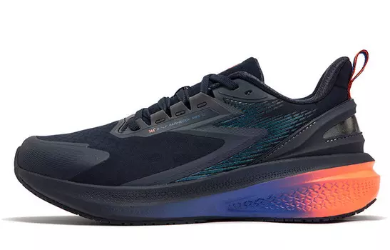 Кроссовки Rain Screen Running Shoes Men Low-top Black Shadow Blue/Game Blue 361°