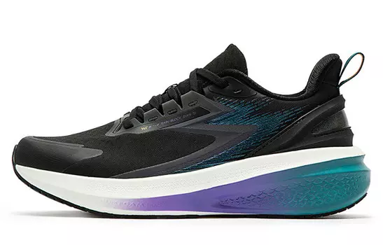 Кроссовки Rain Screen Running Shoes Men Low-top Obsidian Black/Sea Blue 361°