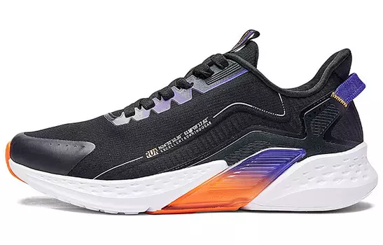 Кроссовки Rain Screen Running Shoes Men Low-Top Black/Purple 361°