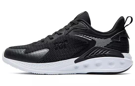 Кроссовки Rain Screen Running Shoes Men Low-Top Black/White 361°