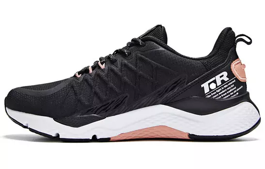 Кроссовки Rain Screen Training Shoes женские с низким верхом, черный/розовый 361°