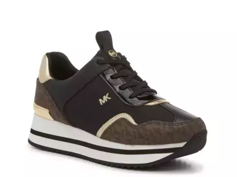Кроссовки Raina Sneaker Michael Michael Kors, черный/коричневый