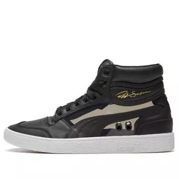 Кроссовки ralph sampson glass mid 'black' Puma, черный