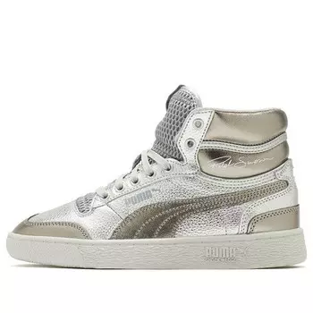 Кроссовки ralph sampson mid 'cloud' Puma, серебряный