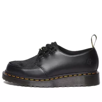 Кроссовки ramsey girls don't cry hair-on leather creeper shoes 'black' Dr. Martens, черный
