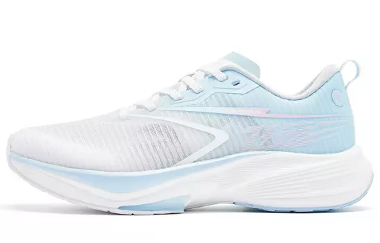 Кроссовки Rapid 2.0 женские с низким верхом, белые/синие Qiaodan