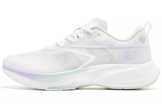 Кроссовки Rapid 2.0 женские с низким верхом, белые/фиолетовые Qiaodan