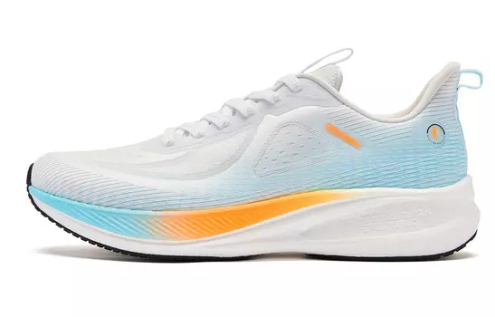 Кроссовки Rapid LITE мужские с низким верхом, белые/космическая глина/пыльный кактус Qiaodan