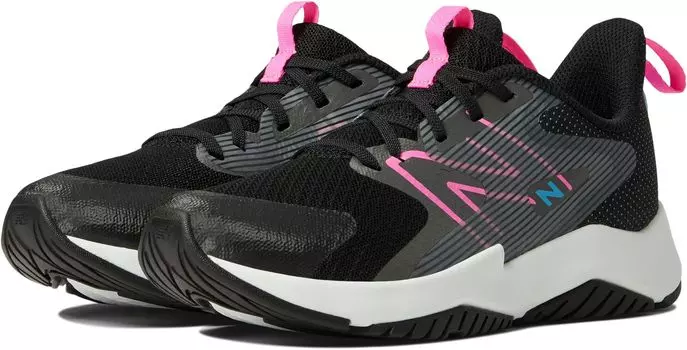 Кроссовки Rave Run v2 New Balance, цвет Black/Vibrant Pink