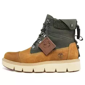 Кроссовки raywood 6 inch ek+ wide fit waterproof boots 'wheat nubuck with green' Timberland, желтый