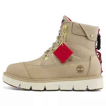 Кроссовки raywood ek+ wide fit waterproof boots 'beige' Timberland, бежевый