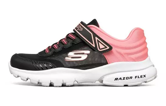 Кроссовки Razor Flex Kids Lifestyle GS Low-top Heather Grey/Dusty Pink Skechers