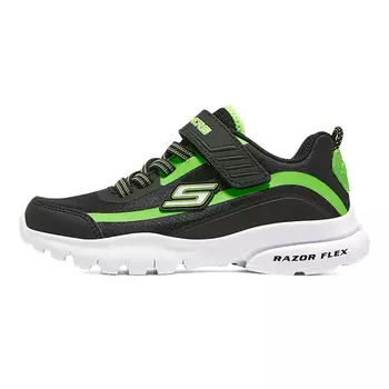 Кроссовки Razor Flex Kids Lifestyle GS Low-top, черные/лимонные Skechers
