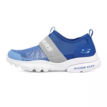 Кроссовки Razor Flex Kids Lifestyle GS Low-top светло-голубые/разноцветные Skechers