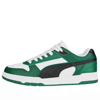Кроссовки rbd game low 'green white black' Puma, зеленый