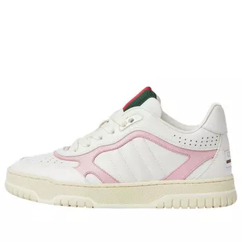 Кроссовки re-web sneakers 'white pink' Gucci, белый