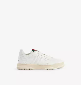 Кроссовки Re-Web Supreme из плотной ткани с низким верхом Gucci, белый