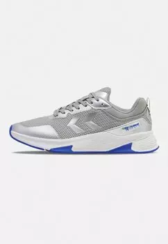 Кроссовки REACH TR UNISEX Hummel, цвет grey/silver