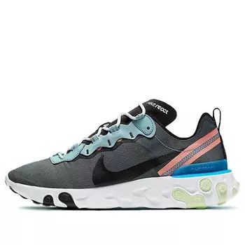 Кроссовки react element 55 'ocean cube' Nike, мультиколор