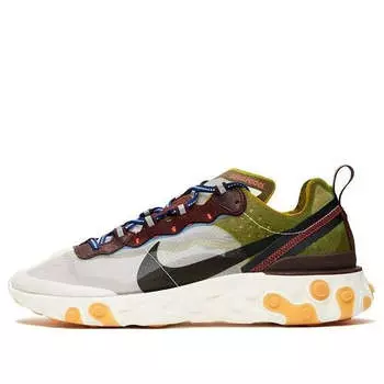 Кроссовки react element 87 'moss' Nike, мультиколор