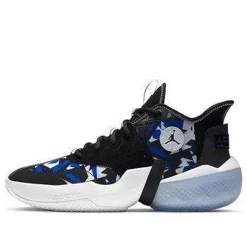Кроссовки реагируют на возвышение pf Air Jordan, синий