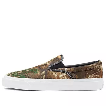 Кроссовки realtree camo x one star cc pro slip cons low 'brown' Converse, черный