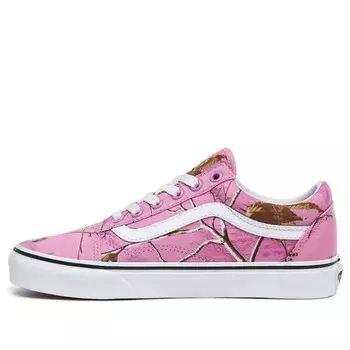 Кроссовки realtree x old skool 'wild orchid' Vans, розовый